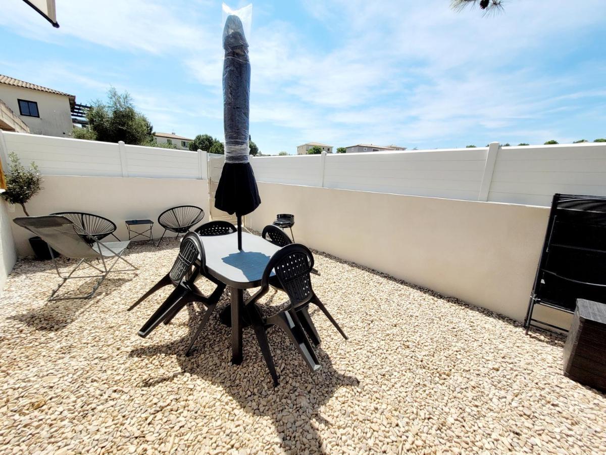 Logement Independant "Les Coquelicots", Terrasse Proche Des Plages Et Montpellier Juvignac Zewnętrze zdjęcie